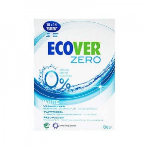 Ecover, Экологический стиральный порошок, белый ZERO