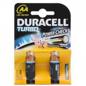 DURACELL, Turbo AA Батарейки алкалиновые 1.5V LR6