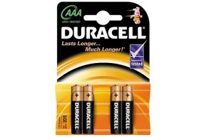 DURACELL, Basic AAA Батарейки алкалиновые 1.5V LR03